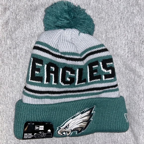 🏈🦅 Philadelphia Eagles NFL Football Winter Beanie Hat 🦅🏈 - Picture 10 of 15